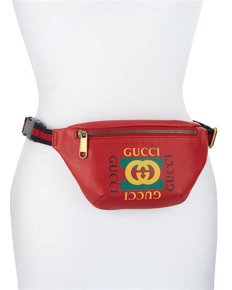 red gucci fanny pack men|gucci crossbody fanny pack.